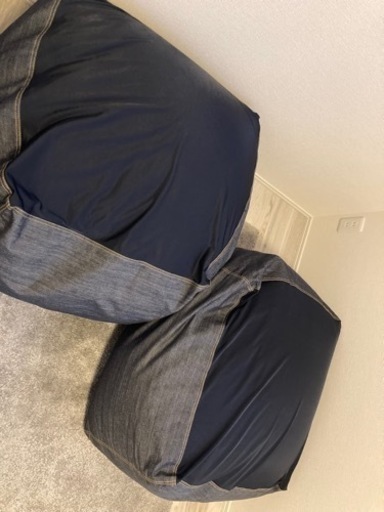 無印良品　2個セット体にフィットするソファ