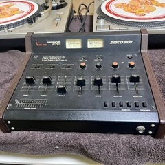 DJセット ターンテーブル2台とミキサー