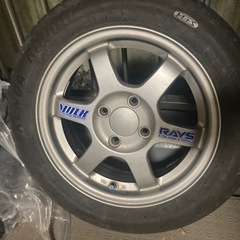 rays te37 レイズ　14インチ 5j+35 pcd100...