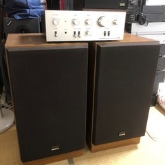 プリメインアンプとスピーカーセット