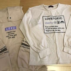 【取引中です】差し上げます！　子供服　ラブトキシック　150cm...