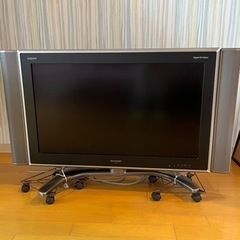 AQUOS 32型液晶テレビ& 無料テレビ台の画像