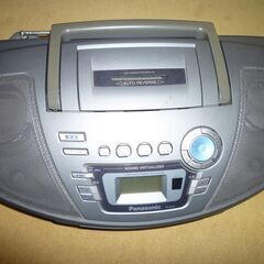 Panasonic★CDラジオカセットコーダの画像