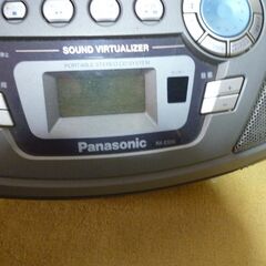 Panasonic★CDラジオカセットコーダの画像
