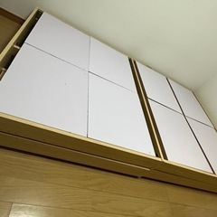 セミダブルベッドフレームの画像