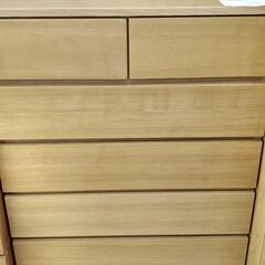★ジモティ割あり★  チェスト 茶 H119.5×D40×W80...