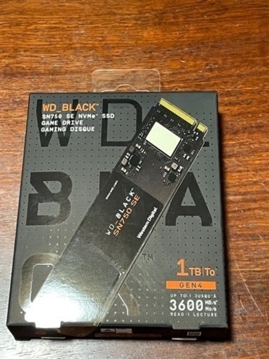 パソコン WD_Black SN750 SE 1TB