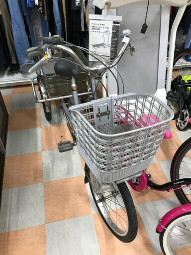 三輪自転車 シルバー 20インチ ※　現状販売品