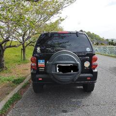 JEEP チェロキー・リミテッド 黒 2003年式　車検たっぷり、自動車税込みの画像
