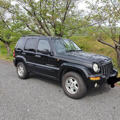 JEEP チェロキー・リミテッド 黒 2003年式　車検たっぷり、自動車税込みの画像
