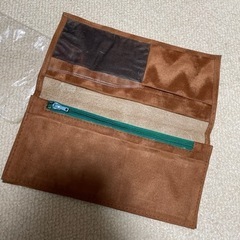 財布茶色の画像