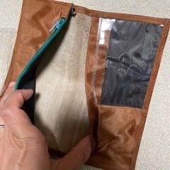 財布茶色の画像