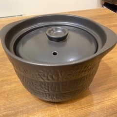 【未使用】電子レンジ用 土鍋・解凍上手のセットの画像