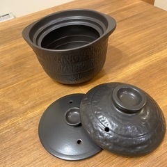 【未使用】電子レンジ用 土鍋・解凍上手のセット
