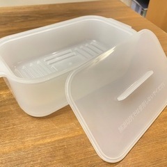 【未使用】電子レンジ用 土鍋・解凍上手のセットの画像