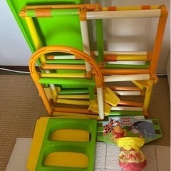 【値下げしました。中古】くまのプーさん 　ハニーポットおりたたみジム2の画像