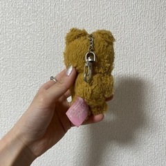 FOXY くま　ぬいぐるみキーホルダーの画像