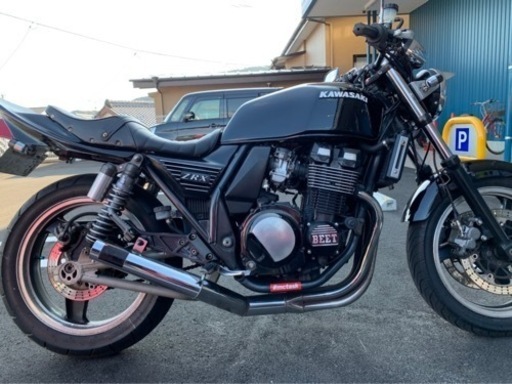 zrx400 ショート管　メッキ