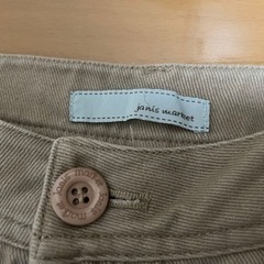 ベージュ パンツ チノパンの画像