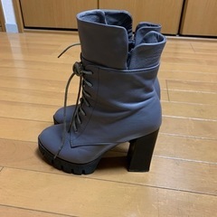靴6　グレーの画像