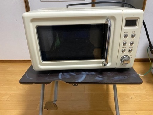 単機能レトロ　電子レンジ