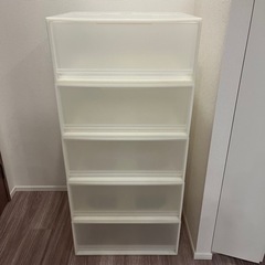 無印 ポリプロピレン収納ケース 6個セット②の画像