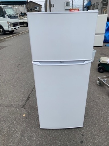 万代店　2019年製/美品 中古/Haier/ハイアール☆130L☆2ドア冷蔵庫☆