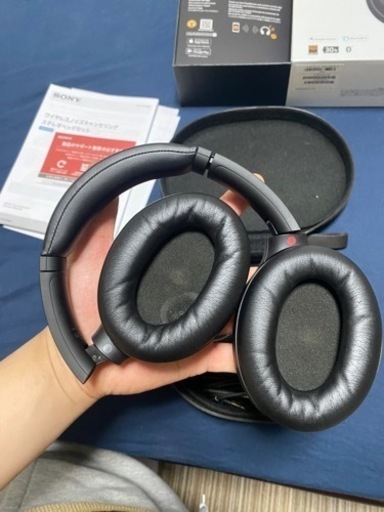ワイヤレスノイズキャンセリングステレオヘッドセット WH-1000XM BLACK