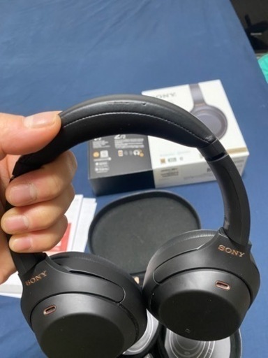 ワイヤレスノイズキャンセリングステレオヘッドセット WH-1000XM BLACK