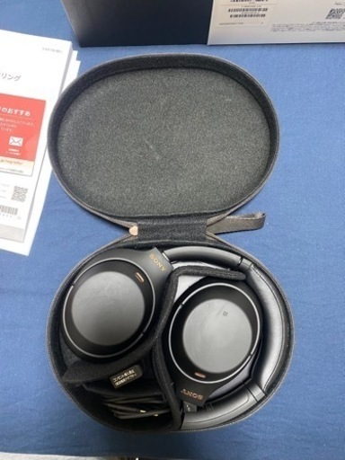 ワイヤレスノイズキャンセリングステレオヘッドセット WH-1000XM BLACK