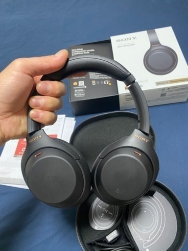 ワイヤレスノイズキャンセリングステレオヘッドセット WH-1000XM BLACK
