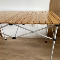 Coleman(コールマン)ナチュラルウッドロールテーブル/110の画像