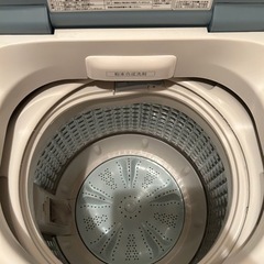 引取先決定❗️AQUAの全自動洗濯機7.0Kg❗️4月26、27引き取りに来れる方❗️配送も可❗️の画像