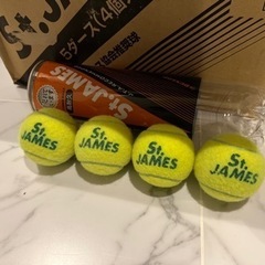 中古テニスボール 60球 st.james②の画像