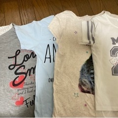 140cm Ｔシャツ　4点セット　②