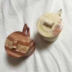 ★限定品★天然石カップ★２個セットの画像