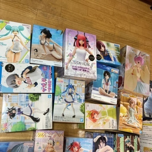 美少女フィギュア 大量 まとめ売り セット リゼロ ラム 五等分の花嫁 二乃 ウマ娘 初音ミク ホロライブ 白銀ノエル アルベド 宇崎