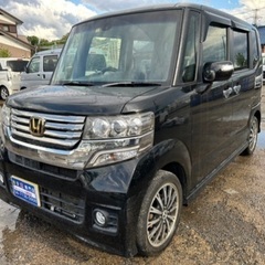 【支払総額19.8万円】h27年式nboxカスタムターボ 車検令和6年3月 8インチナビ 修復歴無し 純正アルミ 訳あり激安出品 走行テスト済みの画像