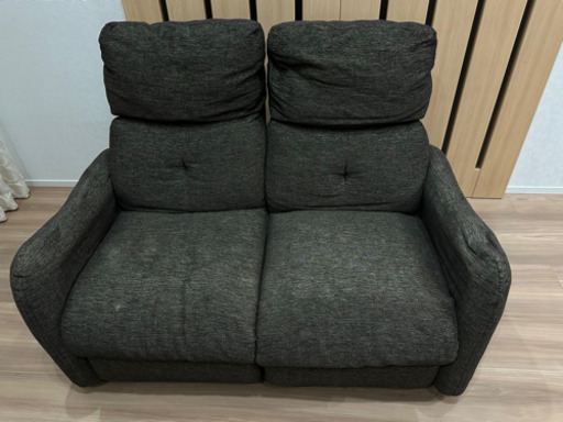 ニトリ　電動リクライニングソファ　2人掛け　ハイバック