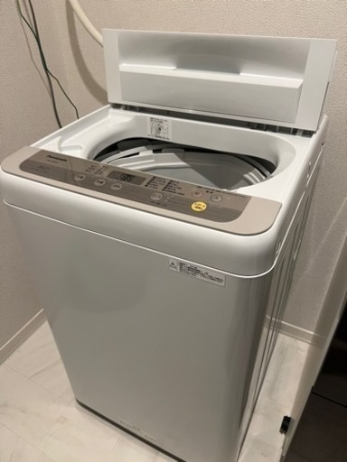 洗濯機(Panasonic)(2019年製)