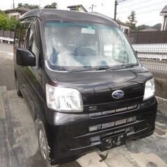 サンバーバン　Ｓ３３１Ｂ　Ｈ２６年式　ターボ付き　５速ＭＴ　４Ｗ...