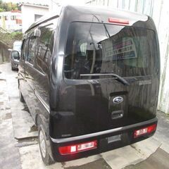 サンバーバン　Ｓ３３１Ｂ　Ｈ２６年式　ターボ付き　５速ＭＴ　４ＷＤ　車検なしの画像