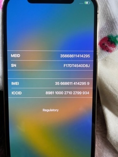 iPhone12 Pro ゴールド
