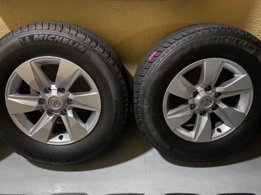 ランクルプラド　150系後期　純正タイヤ&ホイール　ナット付き