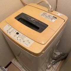洗濯機お譲りします