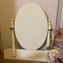 姫系ドレッサー　大きめ　鏡　リメイク上手な方！再利用される方！