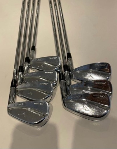 名器　MIZUNO ミズノ　MP-4 6本set (5〜9.pw) Dynamic Gold TOUR ISSUE (S200) マッスルバック