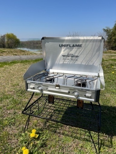 値下げ【中古】ユニフレーム　ツインバーナーUS-1900
