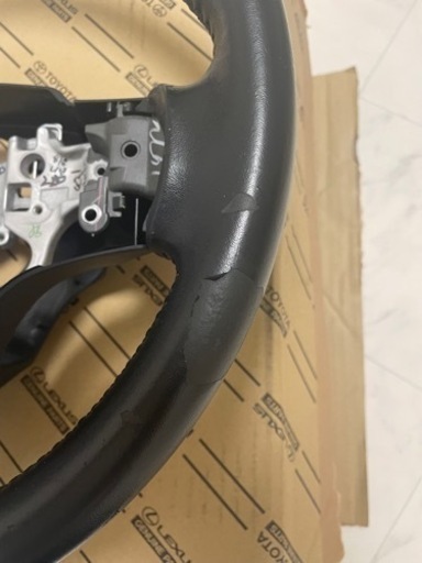 エスティマ最終型　ステアリング美品