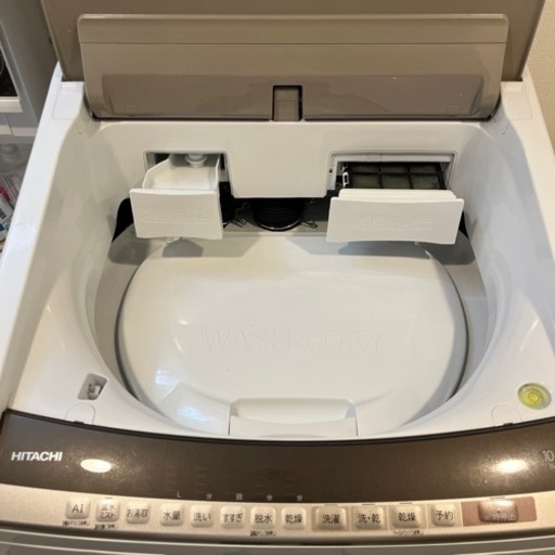 洗濯機　HITACHI 日立BW-DV100E ビートウォッシュ
